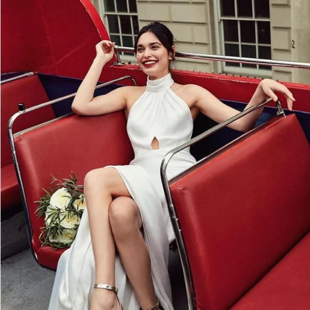 BRAND NEW! Jenny Yoo Nicola High Neck Wedding Gown